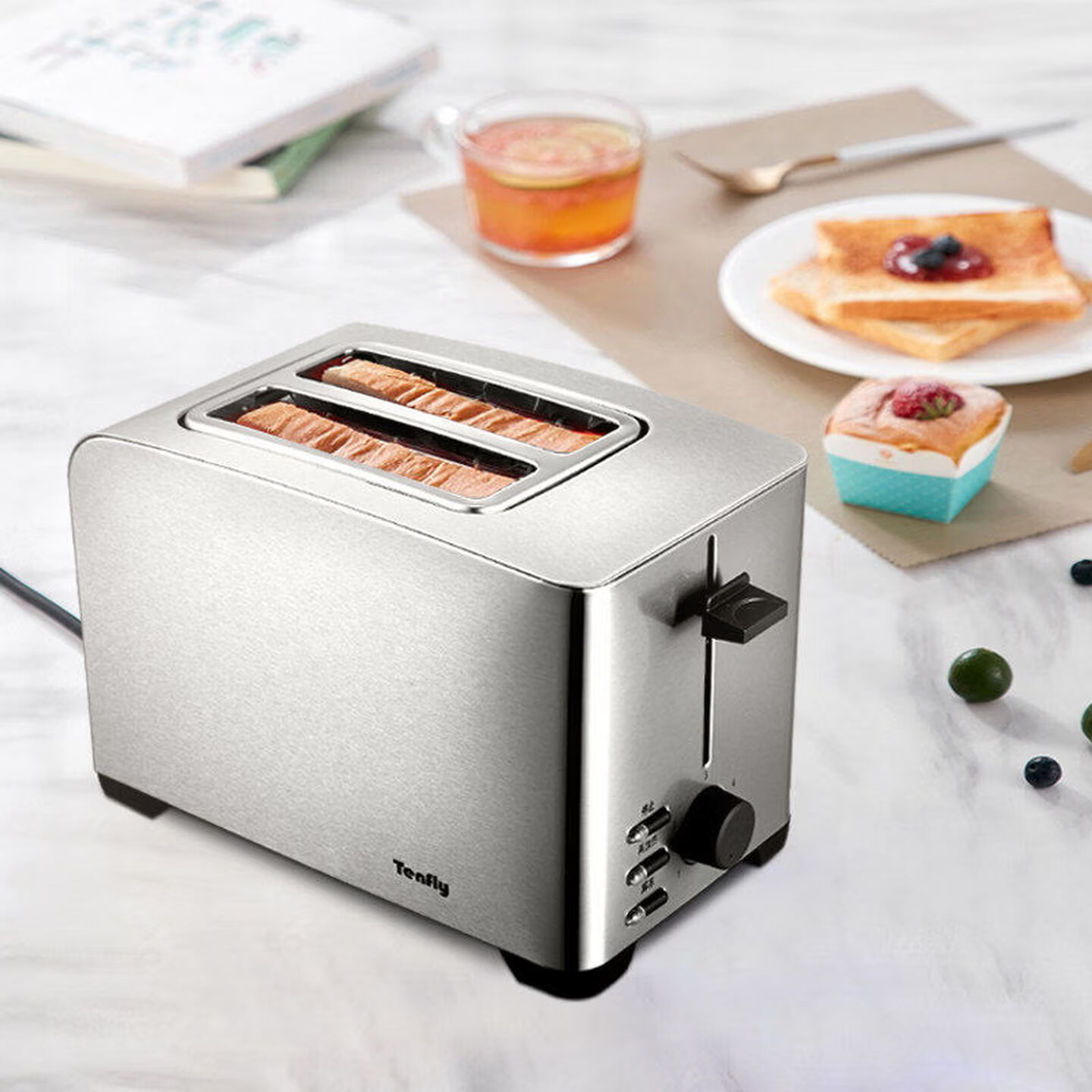 Stainless Steel 2 Slice Toaste - đánh giá và giá Toaster 4 Slice