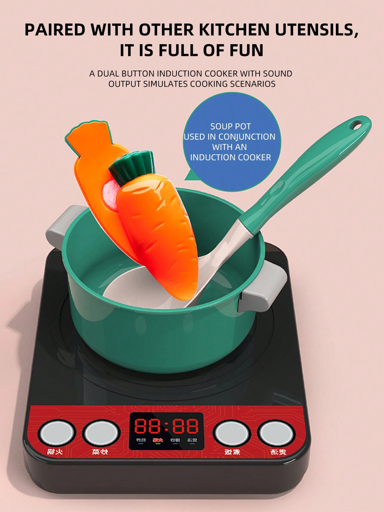 Kids Kitchen Toys Pretend Play - đánh giá và giá Kitchen Appliances Combo