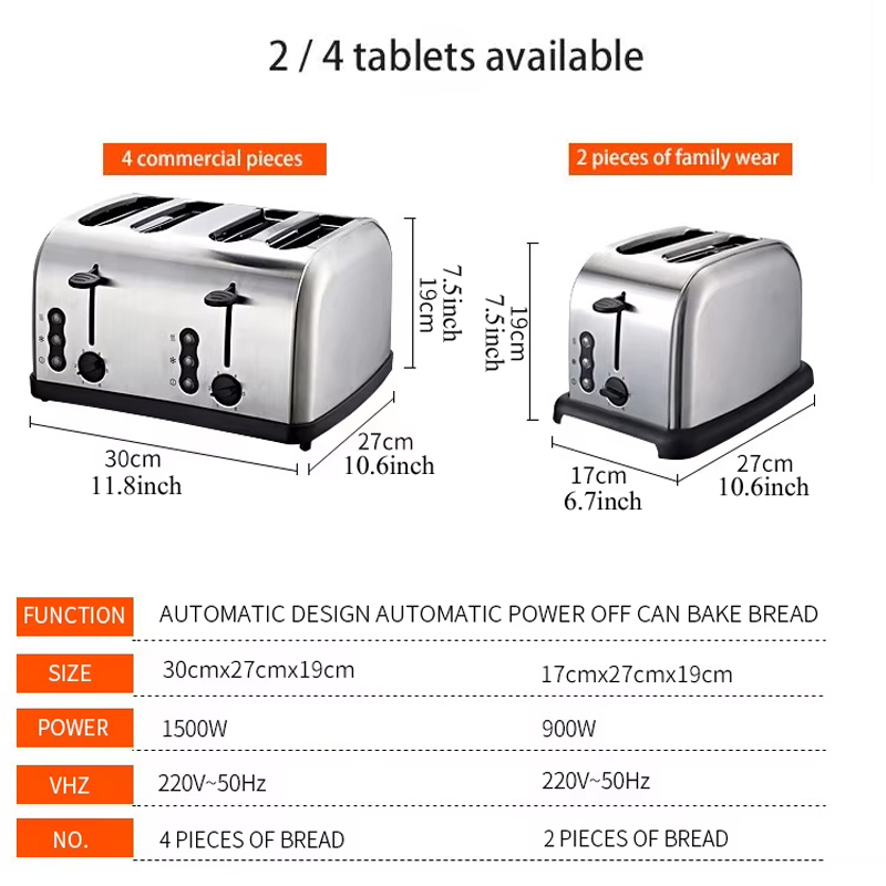 4 Slices Household Electric To - đánh giá và giá Toaster 4 Slice