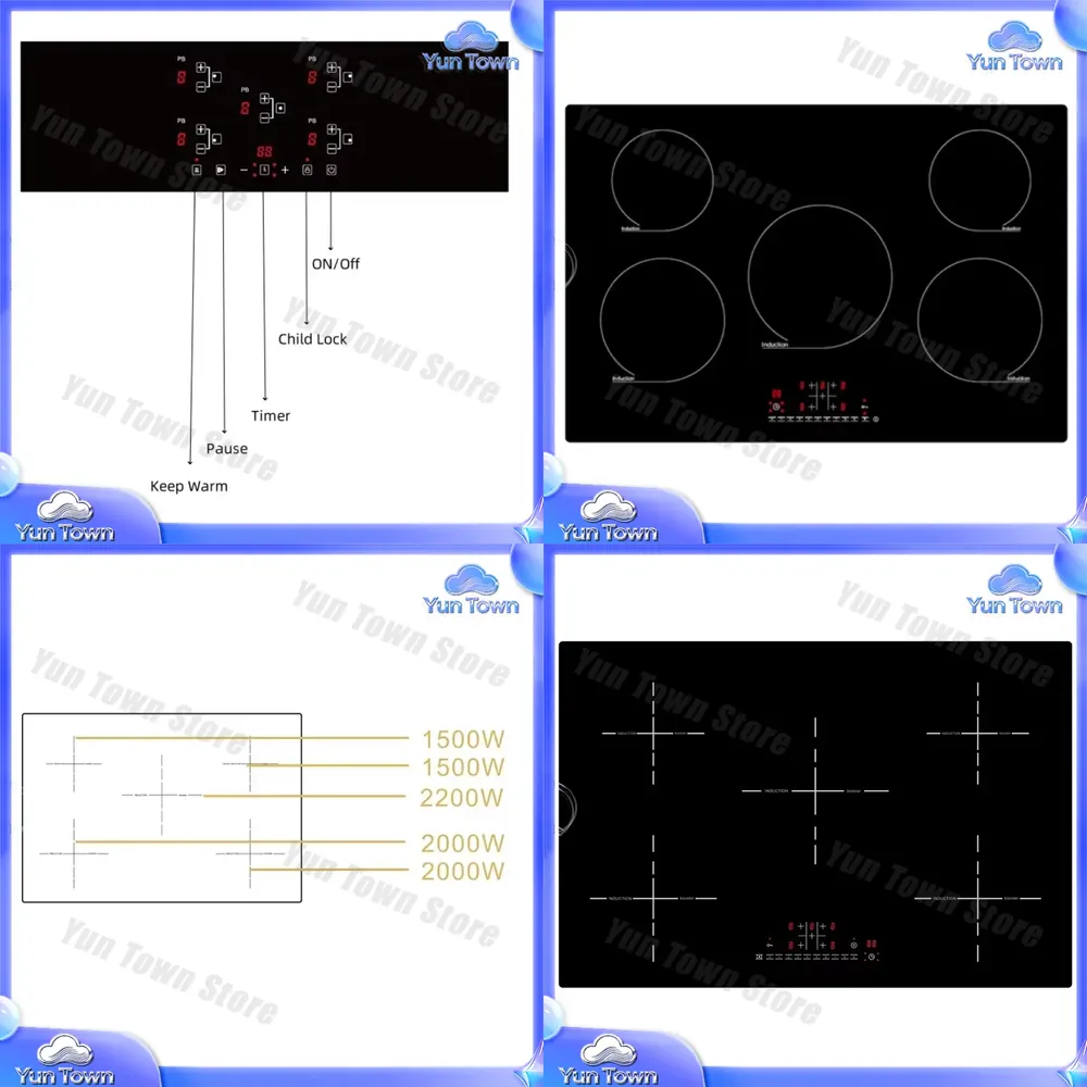 5 Burner Electric Stove for Bu - đánh giá và giá Kitchen Appliances Wholesale