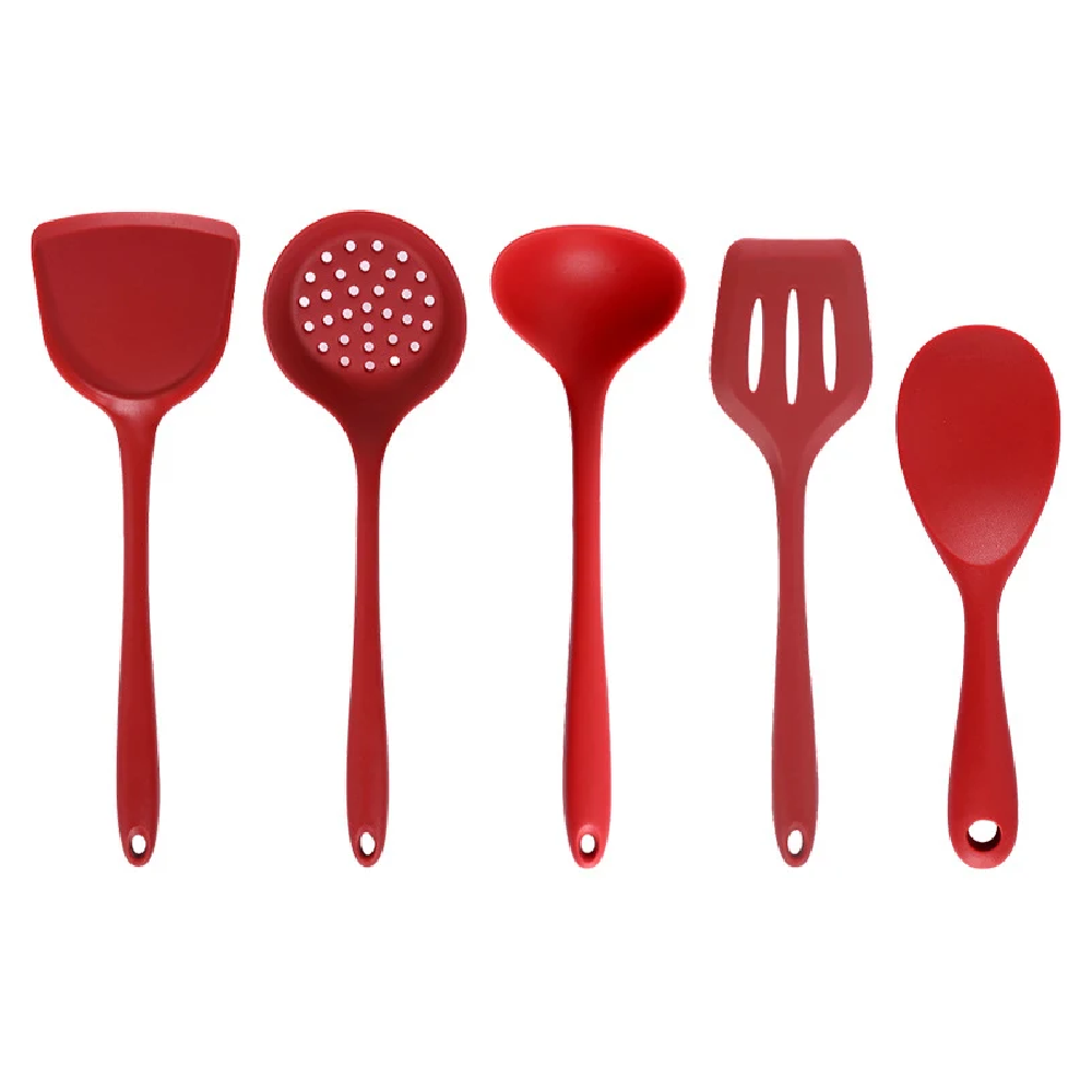 Silicone Cooking Utensils Set  - đánh giá và giá Kitchen Appliances Combo